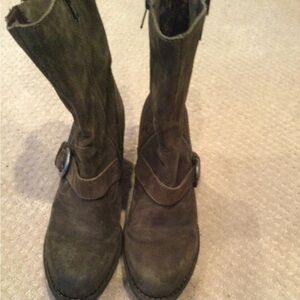 Born Distressed Moto Boots